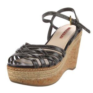 Prada Sport Leather Espadrilles (Used)